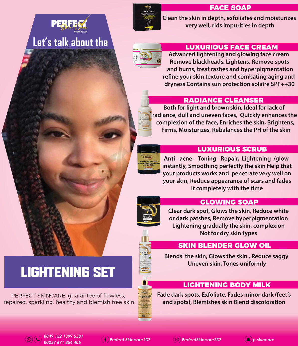 Komplettes Sublime Fair Teint-Sortiment