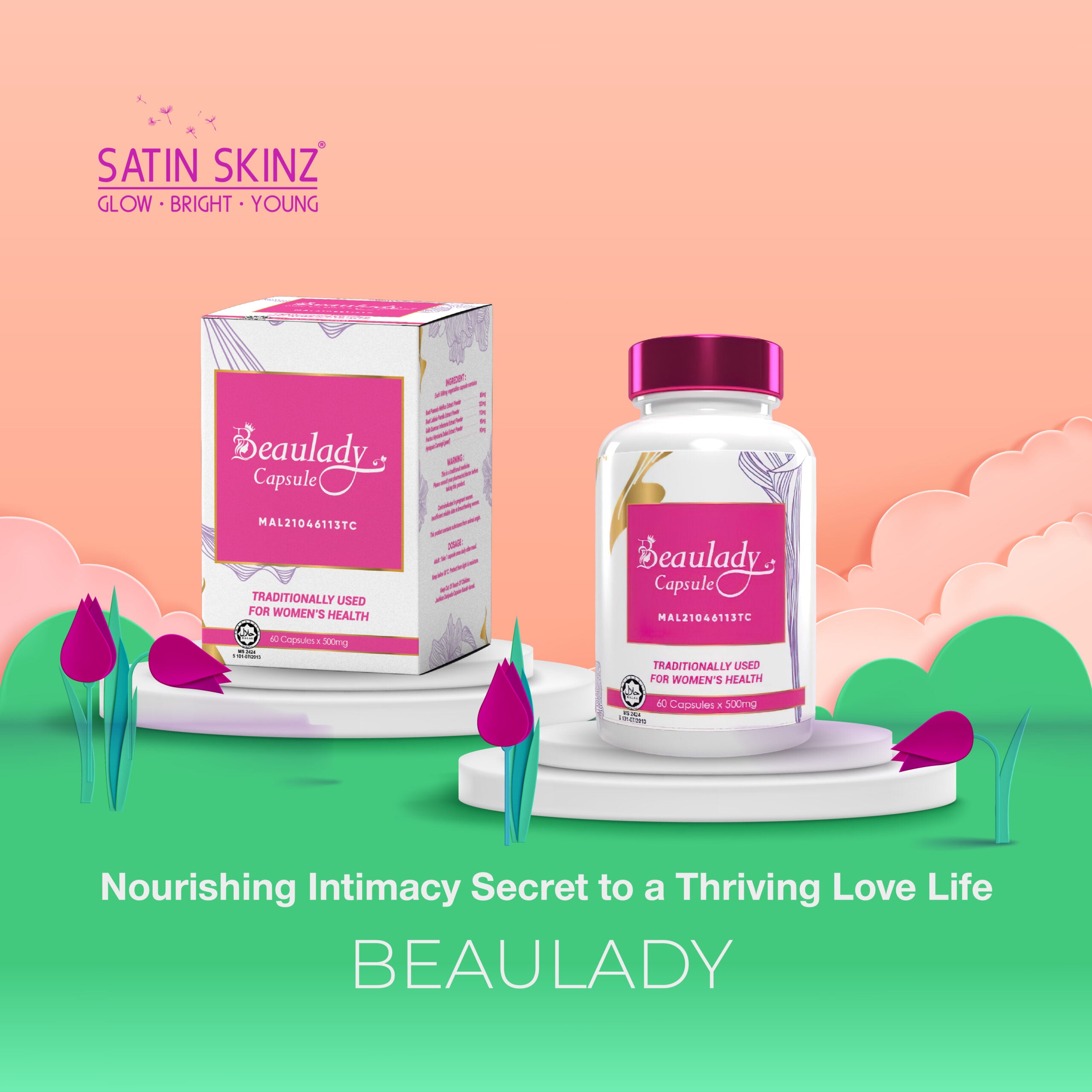 Gellule BEAULADY - pour une INTIMITÉ PARFAITE ET SOIGNÉE