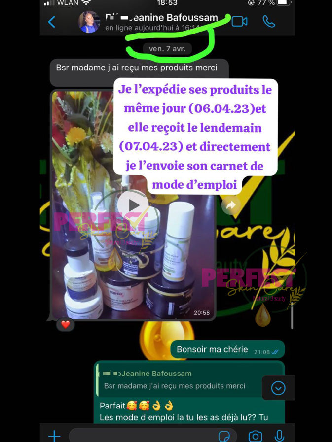 Retour: Gamme réparatrice et éclaircissante (vissage avec taches et boutons) + Kit Quintos