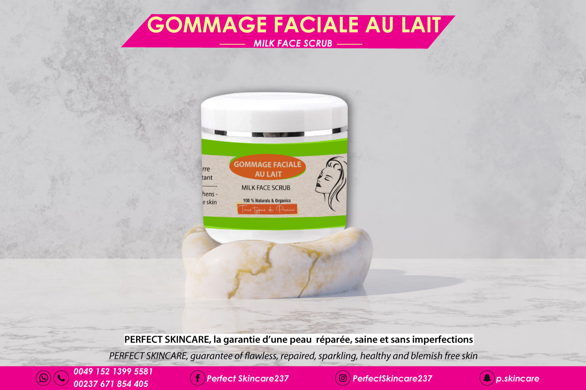 Gommage visage au Lait - TrĂšs Activ