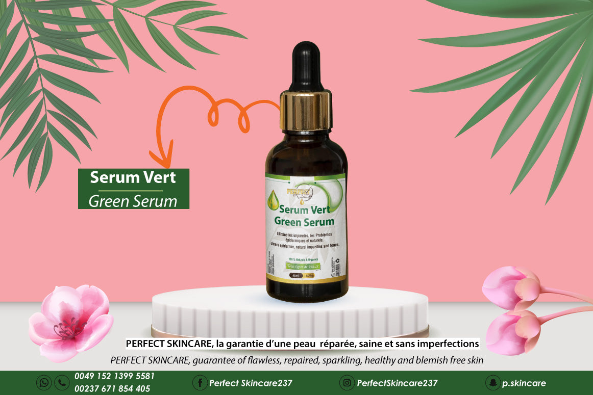 Green Serum - HYPER Activ - Stubborn Spots - Ingrown Hairs