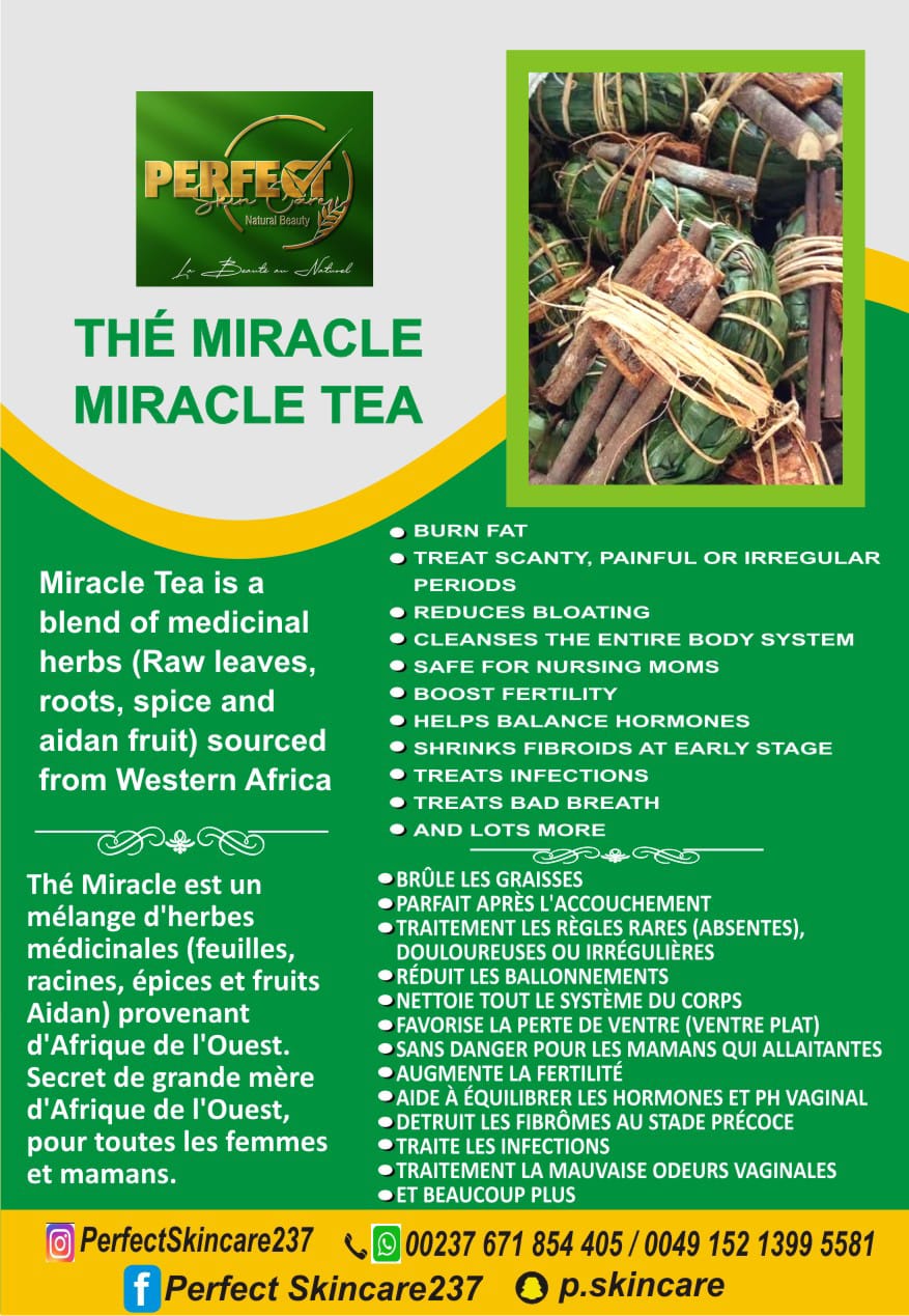 THÉ MIRACLE - TRÈS PUISSANT, RAPIDE ET EFFICACE - 30 SACHETS DE THÉ REUTILISABLE AU MOINS 3 FOIS