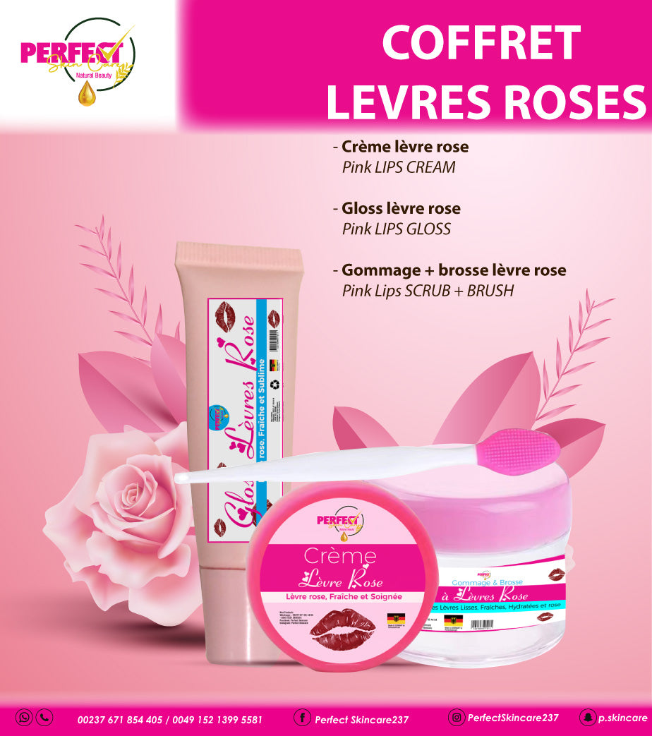 Soins de Lèvres - Objéctif: Lèvres bien Roses, nourries, pulpeuses et bien hydratées