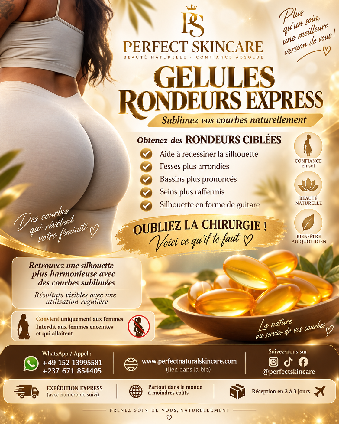 ✨😋Gélules Rondeurs Express🤩✨