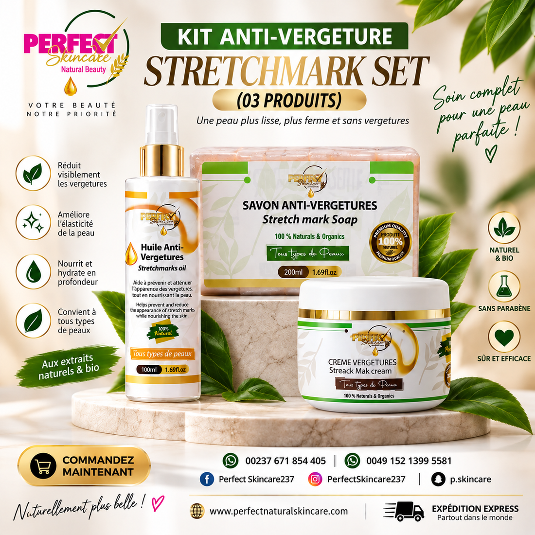 Anti-Dehnungsstreifen-Set – SUPER Aktiv
