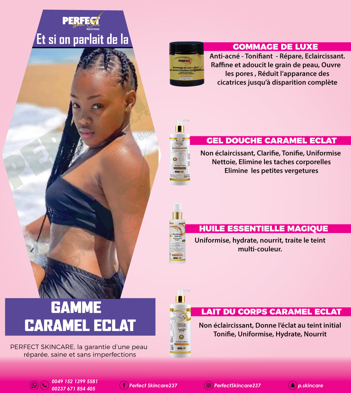 (Grand Format) Gamme Caramel Éclat - Non Éclaircissant