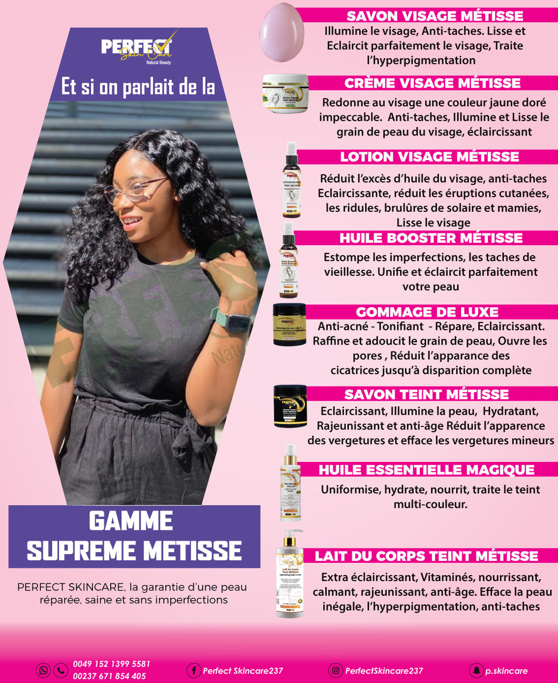 (GRAND FORMAT) Gamme Complète Suprême / Métisse - FORMULATION AVANCÉE - 5X ACTIVE