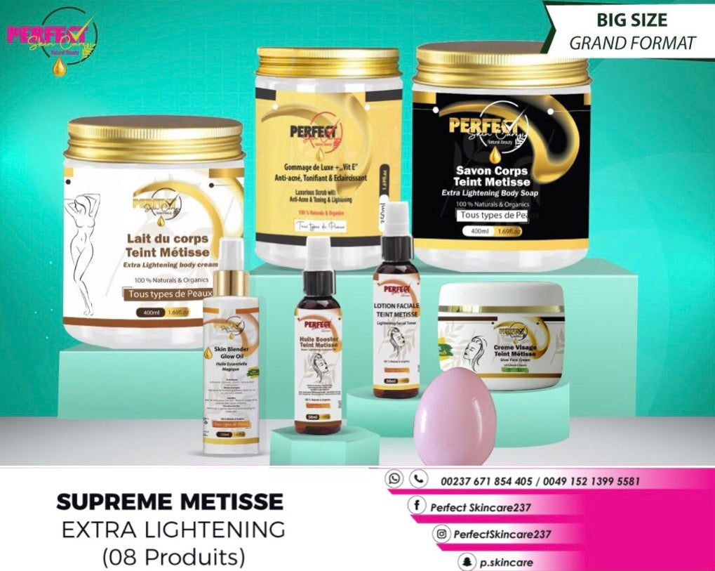 (GRAND FORMAT) Gamme Complète Suprême / Métisse - FORMULATION AVANCÉE - 5X ACTIVE