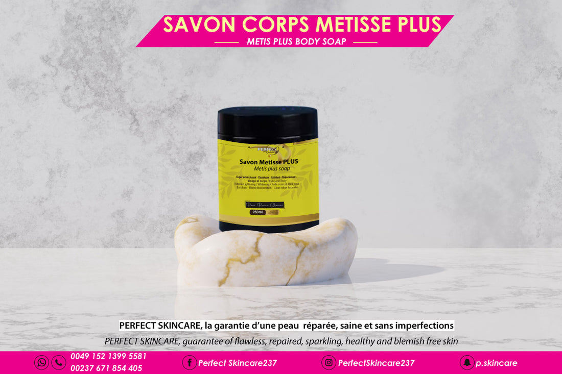 Savon corps teint metisse PLUS - PETIT FORMAT - FORMULATION AVANCÉE - 10X ACTIVE