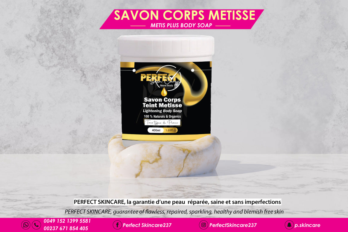 Savon corps teint suprême/métisse - GRAND FORMAT - FORMULATION AVANCÉE - 5X ACTIVE