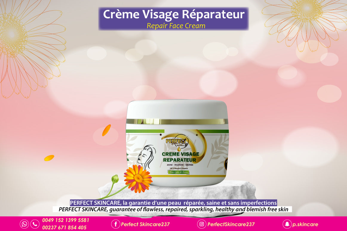 Kit Visage Reparateur COMPLET - BOUTONS - ACNÉS - TACHES NOIRES - HYPER ACTIV - TRAITEMENT EXTERNE ET INTERNE