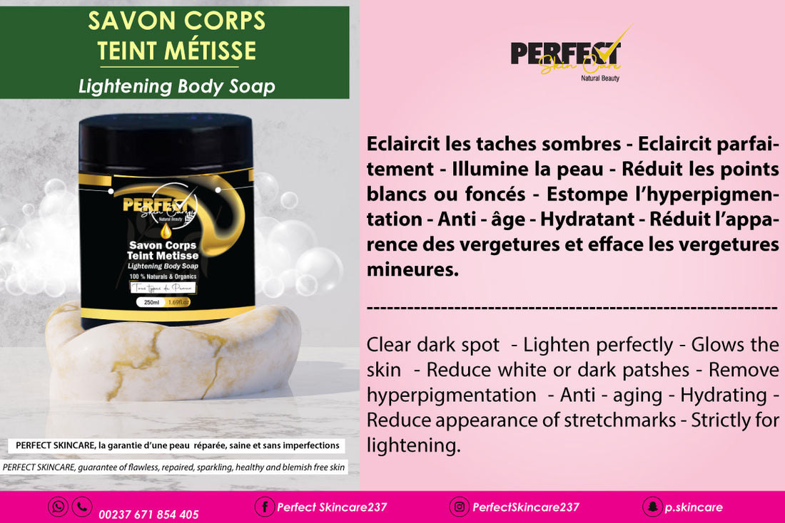 Savon corps teint suprême/métisse - PETIT FORMAT - FORMULATION AVANCÉE - 5X ACTIVE