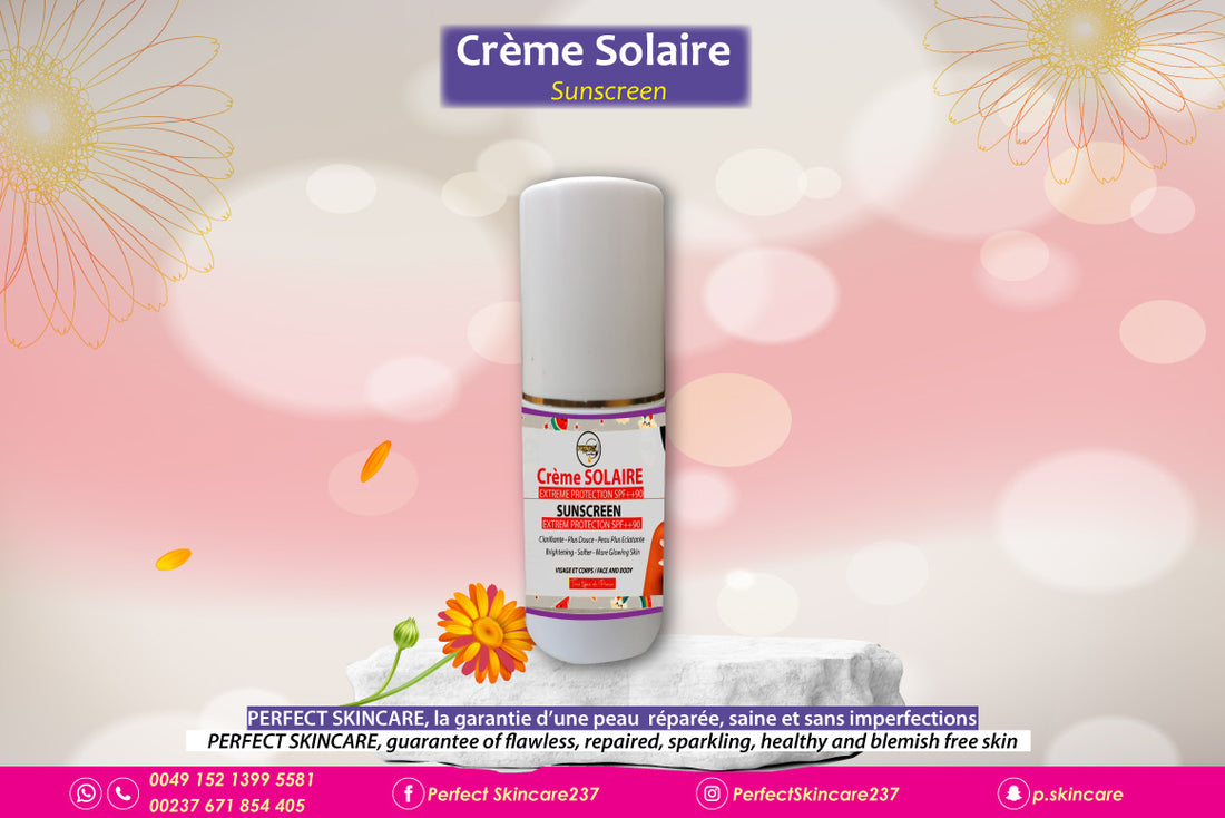 Crème Solaire - INVISIBLE et PENETRATION RAPIDE