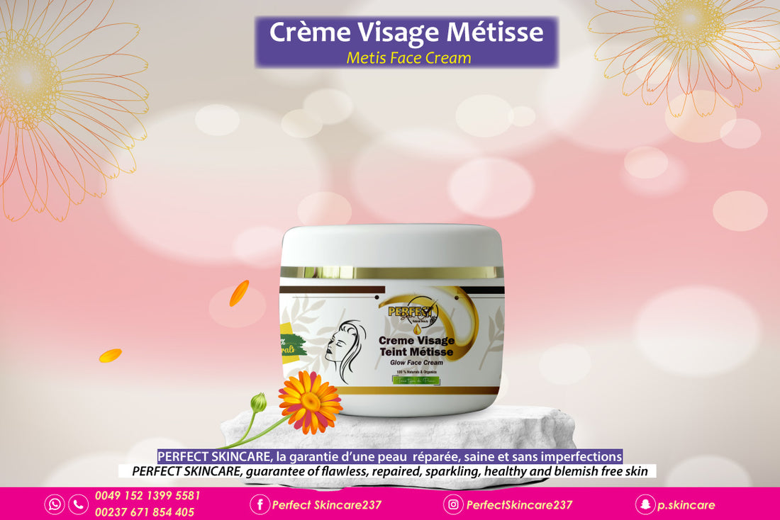 Creme Visage Teint Metisse - FORMULATION AVANCÉE - 5X ACTIVE