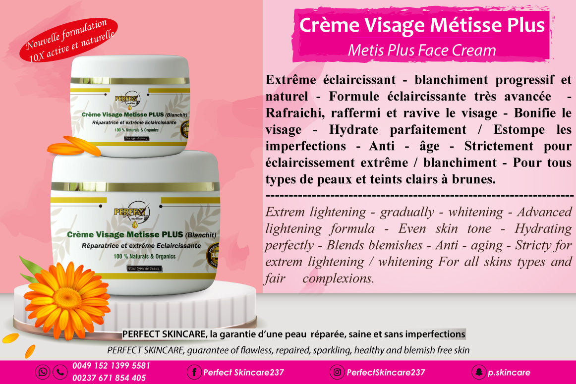 Kit visage suprême/métisse Plus - FORMULATION AVANCÉE - 10X ACTIVE