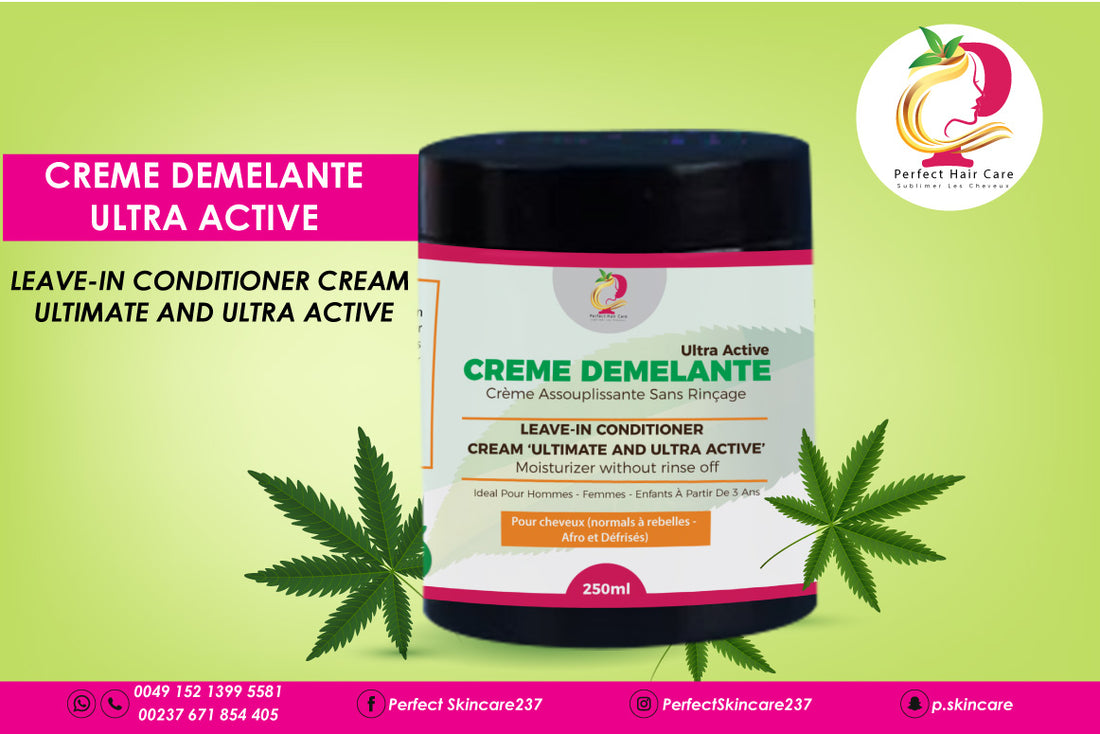 Crème démêlante - PUISSANTE APRÈS-SHAMPOOING (sans rinçage)