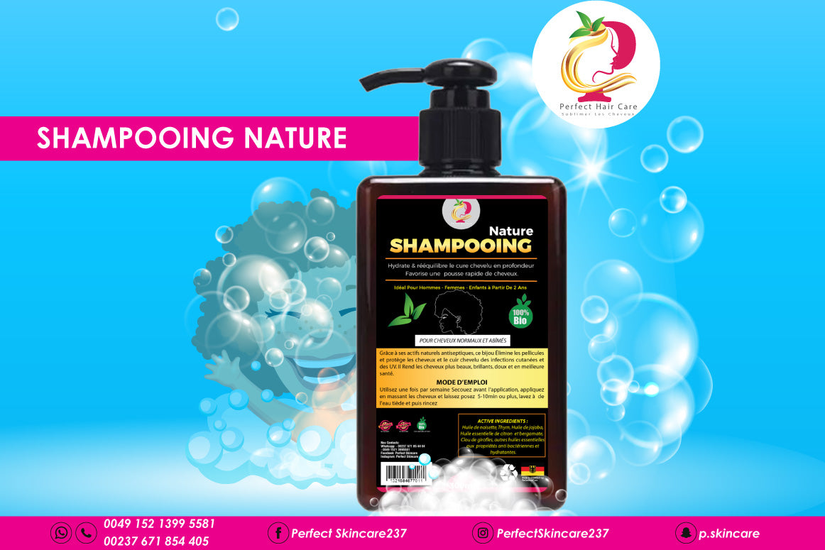 Shampooing NATURE - BIO et HYPER ACTIVE