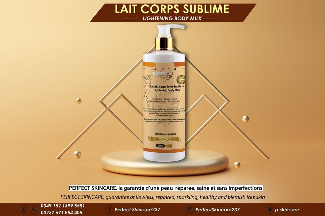 Lait Corps Teint Sublime / Teint Clair - FORMULATION AVANCÉE