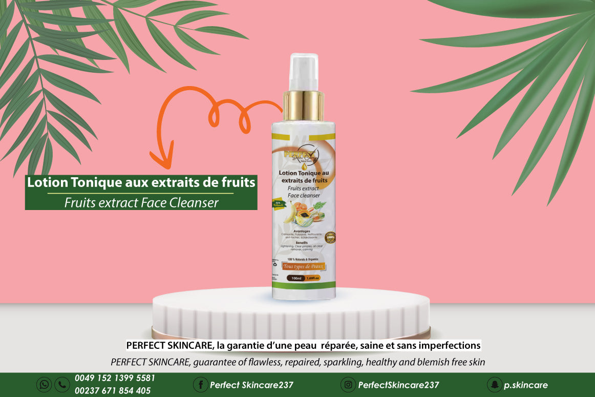 Lotion Tonique au Extraits de Fruits - HYPER ACTIVE - ECLAIRCISSANTE