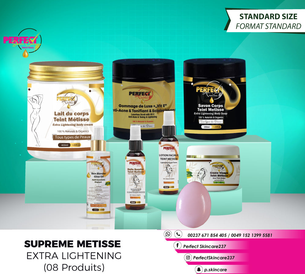 (FORMAT STANDARD) Gamme Complète Suprême / Métisse - FORMULATION AVANCÉE - 5X ACTIVE