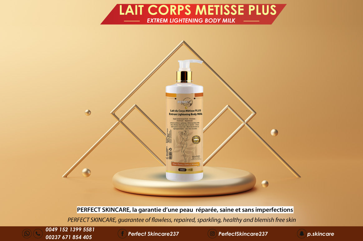 Lait Corps suprême Métisse PLUS - FORMULATION AVANCÉE - 10X ACTIVE