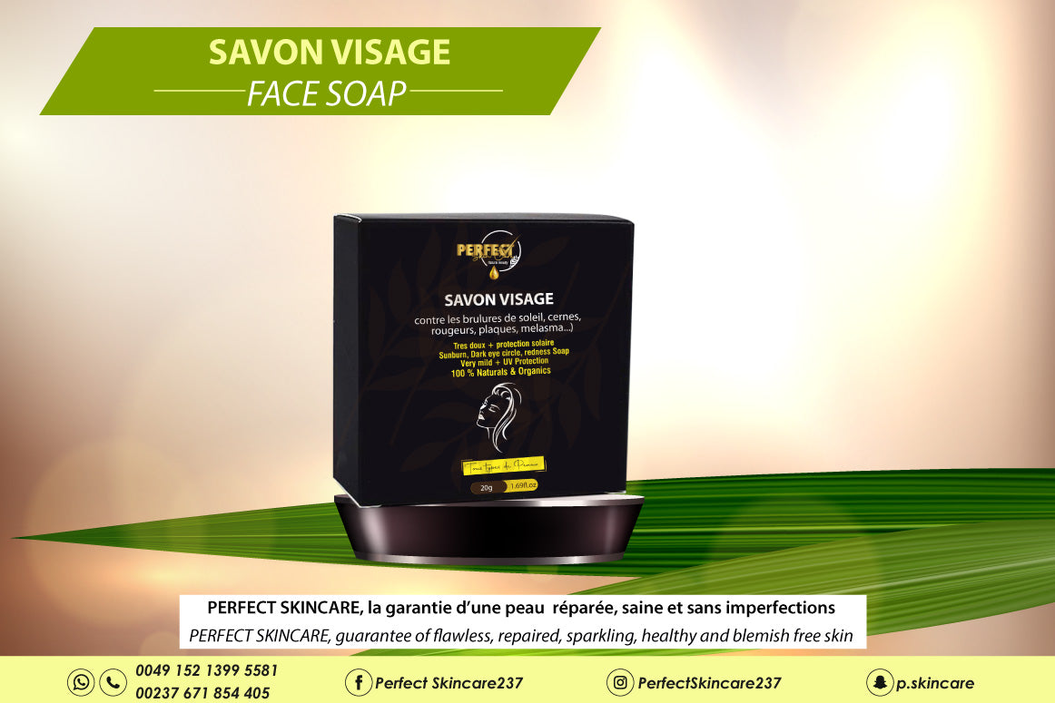 Savon Visage Nettoyant et Traitant