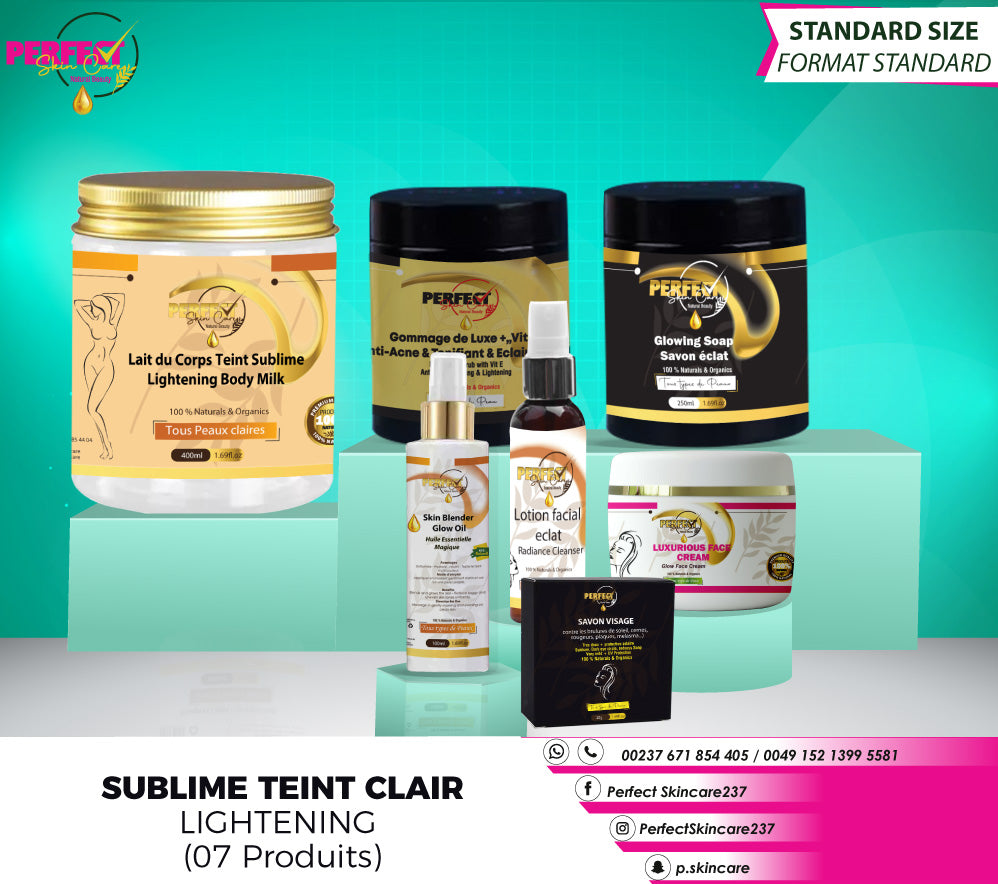 (FORMAT STANDARD) Gamme Complete Sublime Teint Clair