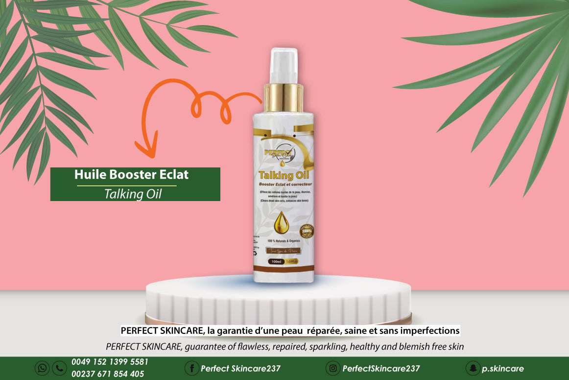 Huile Booster Éclat et Correcteur - Talking Oil - HYPER ACTIV et SUPER CORRECTEUR