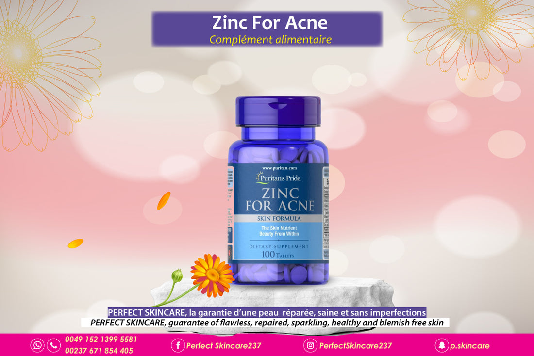 Zinc For Acné - Eradiquez Complètement l&